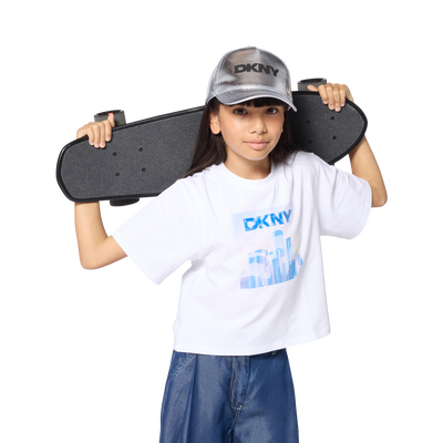 KURZ&Auml;RMELIGES T-SHIRT DKNY M&Auml;DCHEN