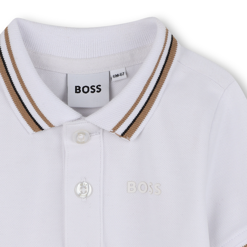 Kurz&auml;rmeliges Poloshirt BOSS 
                        JUNGE