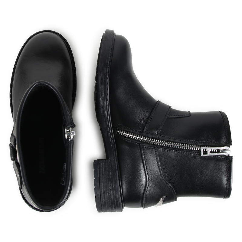 Lederstiefeletten ZADIG & VOLTAIRE 
                        MÄDCHEN