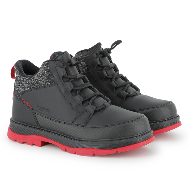 Stiefeletten mit Schnürsenkeln HUGO 
                        JUNGE