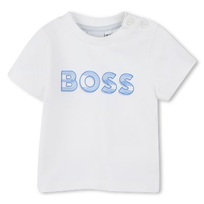T-Shirt mit gedrucktem Logo BOSS JUNGE