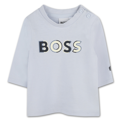 T-Shirt mit Logo-Print BOSS JUNGE