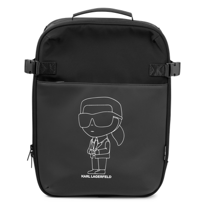 Rucksack mit KARL-Print KARL LAGERFELD KIDS JUNGE