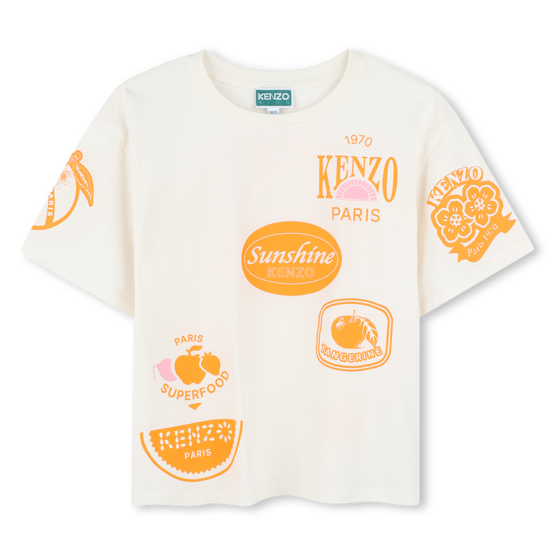 Kurzarm-T-Shirt KENZO KIDS 
                        M&Auml;DCHEN
