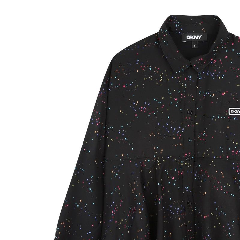 Kleid mit R&uuml;schen DKNY 
                        M&Auml;DCHEN