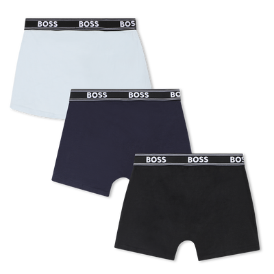 3er-Pack Boxershorts aus Jersey BOSS JUNGE