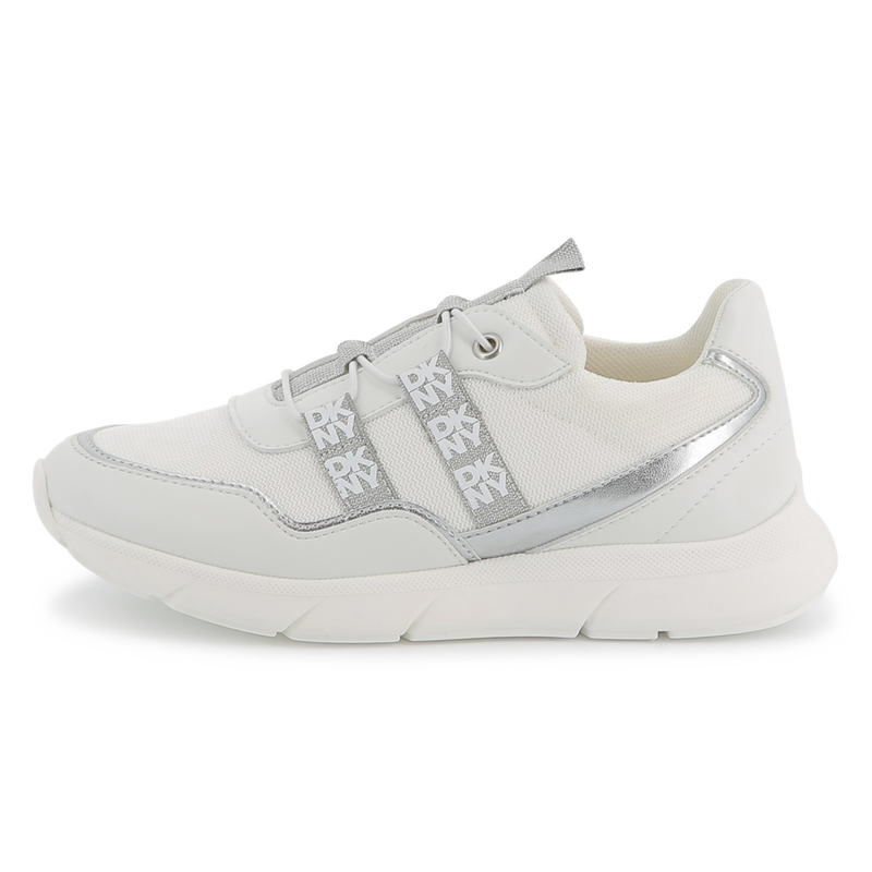 Sneaker aus zwei Materialien DKNY 
                        M&Auml;DCHEN