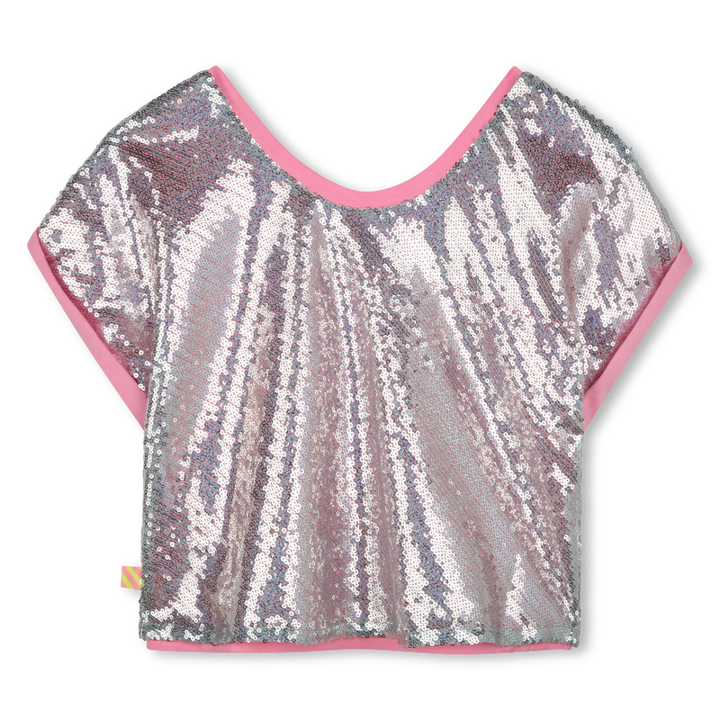 Weites T-Shirt mit Pailletten BILLIEBLUSH 
                        M&Auml;DCHEN