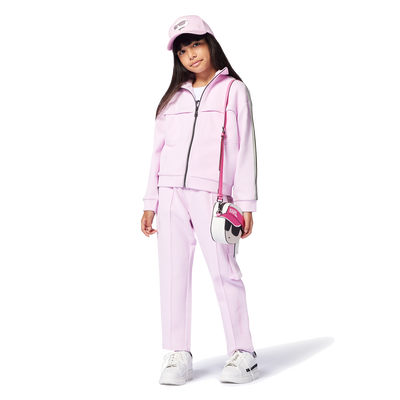 Verstellbare Tasche mit Zip KARL LAGERFELD KIDS M&Auml;DCHEN