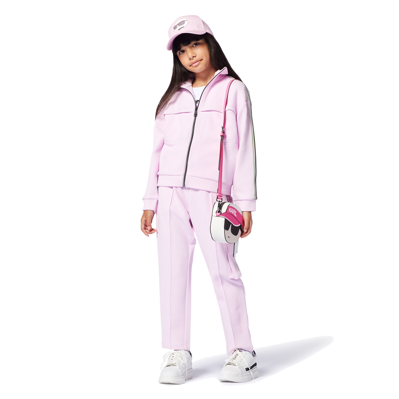 Verstellbare Tasche mit Zip KARL LAGERFELD KIDS 
                        M&Auml;DCHEN