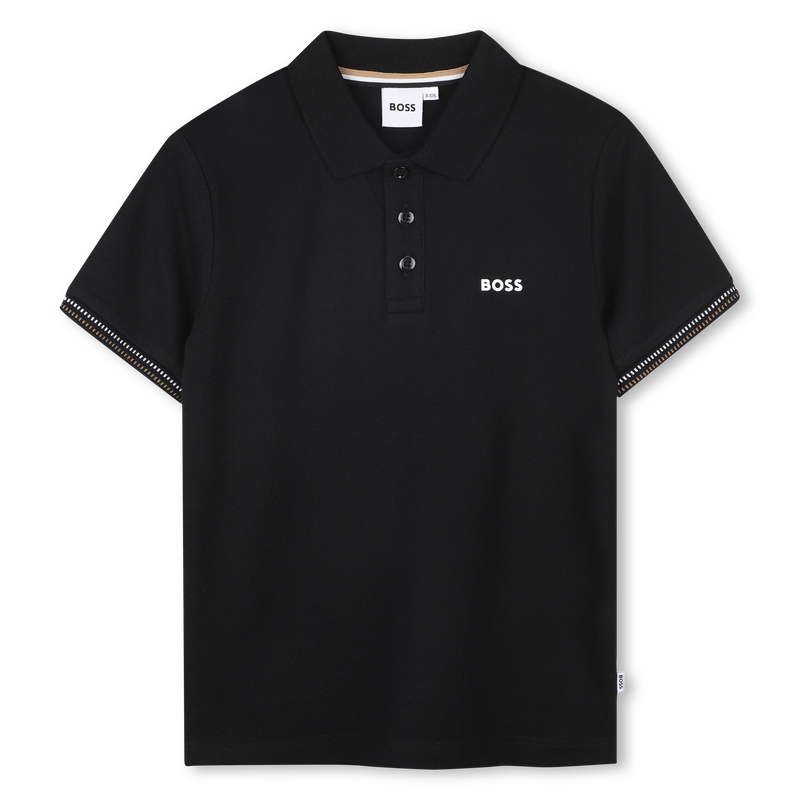 Poloshirt mit Streifen BOSS 
                        JUNGE
