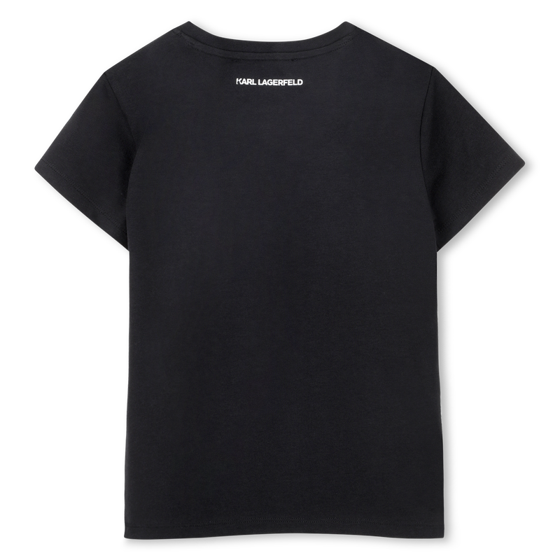 KURZ&Auml;RMELIGES T-SHIRT KARL LAGERFELD KIDS 
                        M&Auml;DCHEN