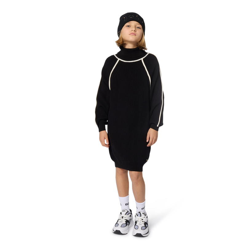 Rollkragen-Kleid BOSS 
                        MÄDCHEN