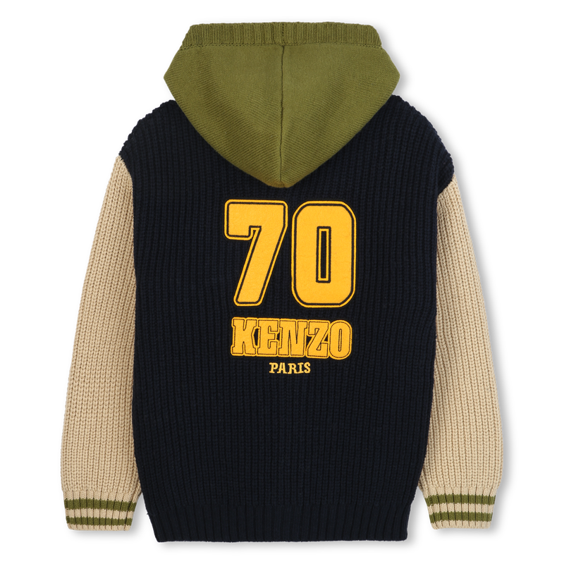 Cardigan aus Strick KENZO KIDS 
                        JUNGE