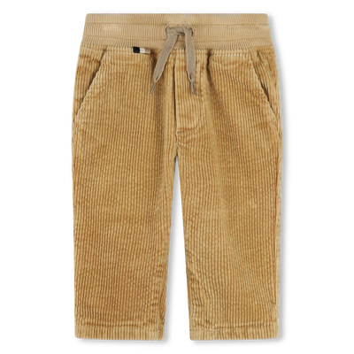 Einfarbige Velourshose BOSS JUNGE