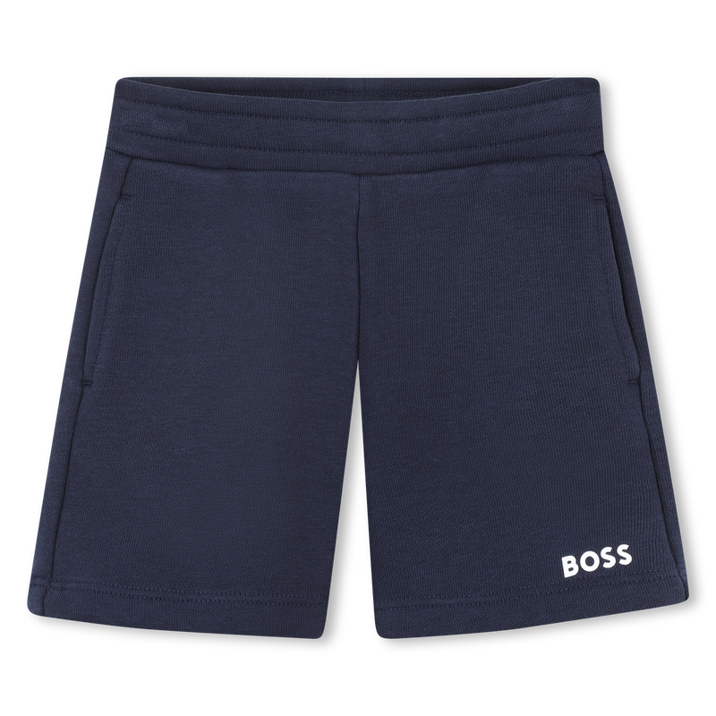 Einfarbige Sweatshorts BOSS 
                        JUNGE