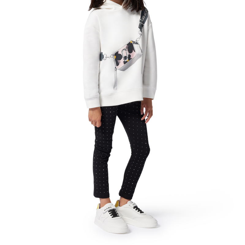 Molton-Kapuzensweatshirt MARC JACOBS 
                        M&Auml;DCHEN