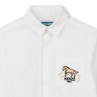 Lang&auml;rmeliges hemd KENZO KIDS 
                    JUNGE