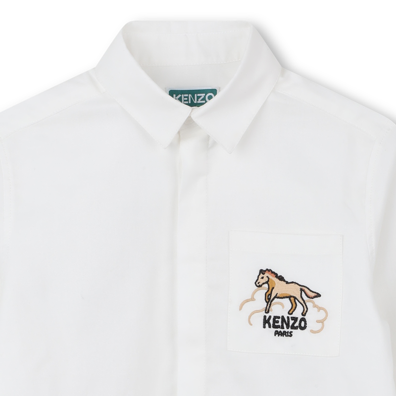 LANG&Auml;RMELIGES HEMD KENZO KIDS 
                        JUNGE