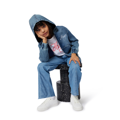 Cardigan mit Kapuze HUGO M&Auml;DCHEN