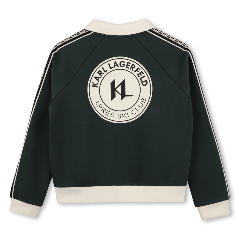 Joggingcardigan KARL LAGERFELD KIDS 
                        JUNGE