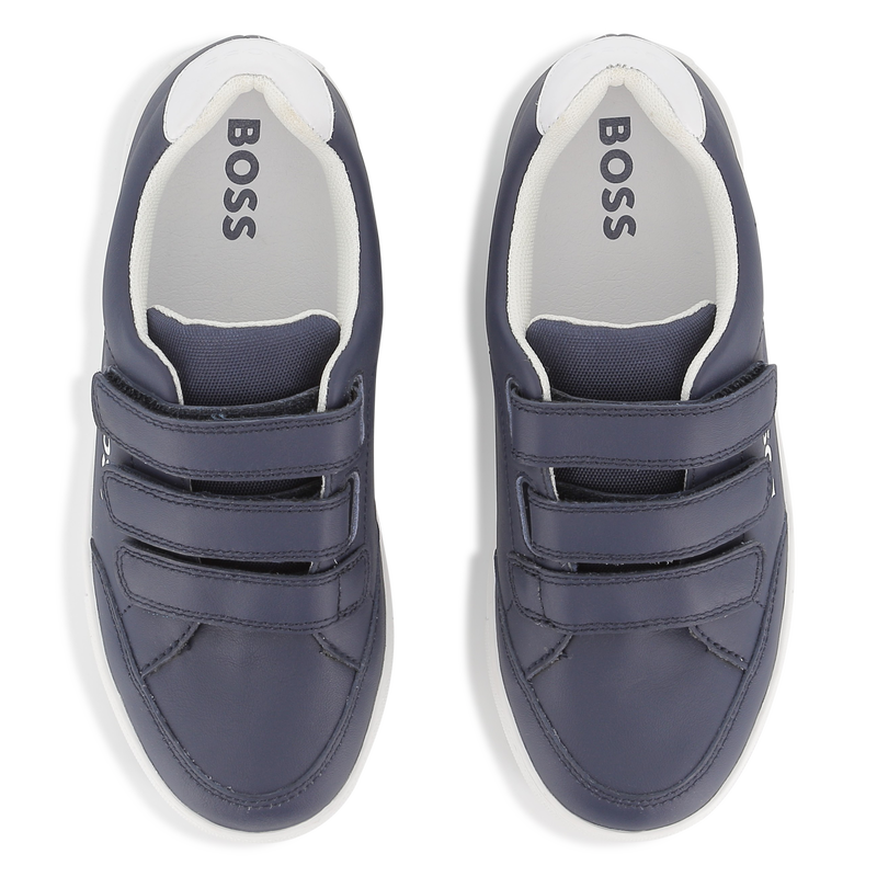 Sneaker aus Rindsleder BOSS 
                        JUNGE