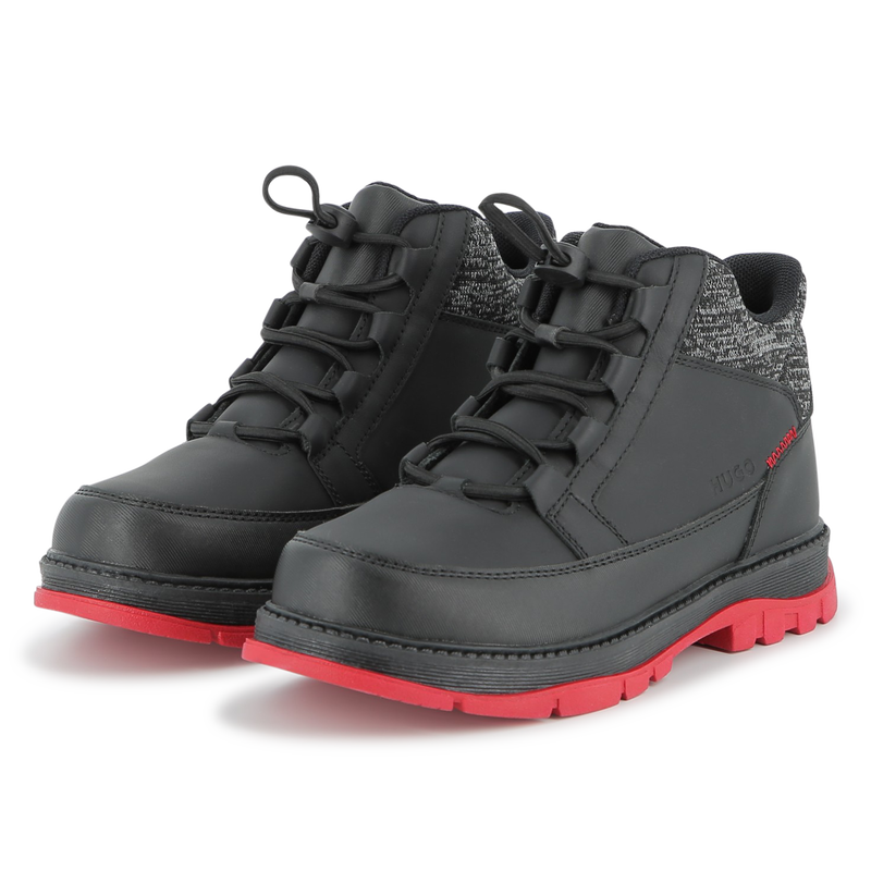 Stiefeletten mit Schn&uuml;rsenkeln HUGO 
                        JUNGE