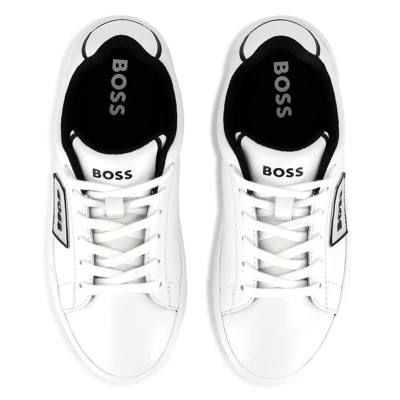 Sneaker aus Rindsleder BOSS 
                        JUNGE