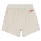 Croptop und Shorts aus Frottee KENZO KIDS 
                    M&Auml;DCHEN