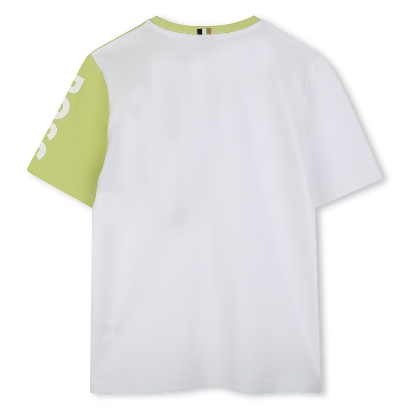 T-Shirt aus Baumwoll-Piqu&eacute; BOSS 
                        JUNGE