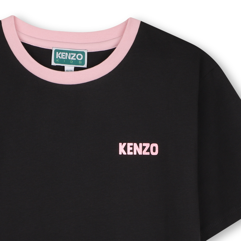 T-Shirt mit kurzen &Auml;rmeln KENZO KIDS 
                        M&Auml;DCHEN