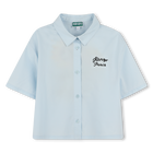 Kurz&auml;rmeliges Hemd KENZO KIDS 
                    M&Auml;DCHEN