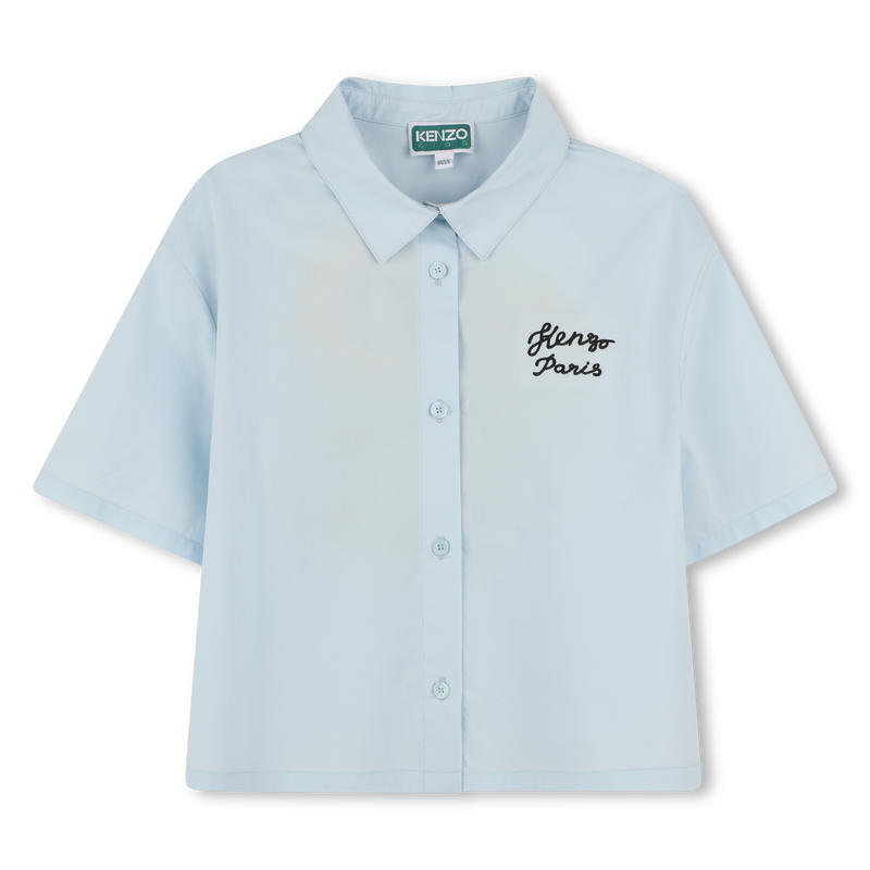 Kurz&auml;rmeliges Hemd KENZO KIDS 
                        M&Auml;DCHEN