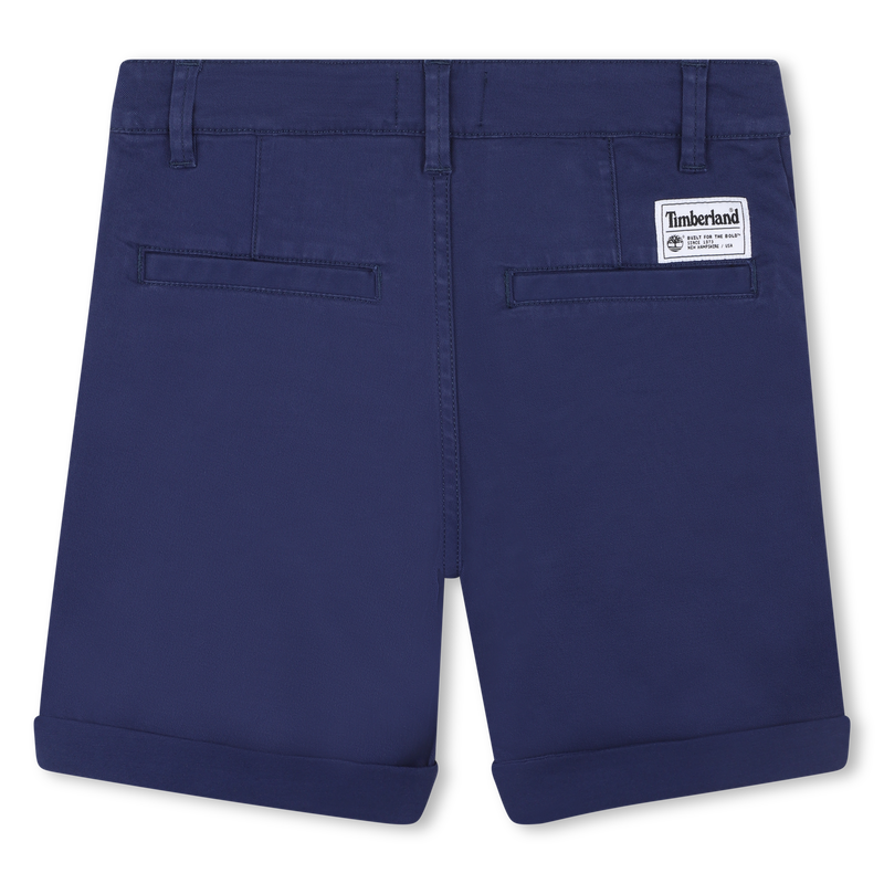 Verstellbare Bermudas aus Twill TIMBERLAND 
                        JUNGE