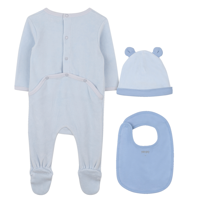 Pyjama + M&uuml;tze + L&auml;tzchen-Set KENZO KIDS 
                        UNISEX