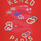 Gerades Kleid mit Stickereien KENZO KIDS 
                    M&Auml;DCHEN