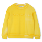 Sweatshirt aus Baumwollmolton, GELB, hi-res