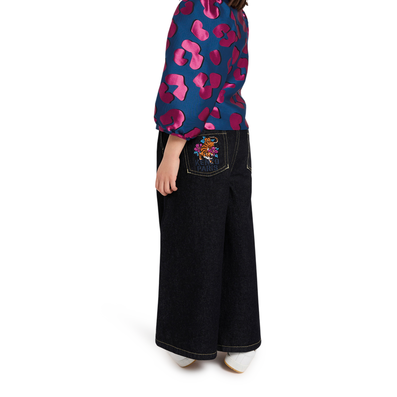 Geraffte Bluse KENZO KIDS 
                        M&Auml;DCHEN