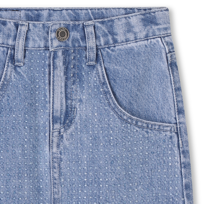 Jeansrock mit Strass MARC JACOBS 
                        M&Auml;DCHEN