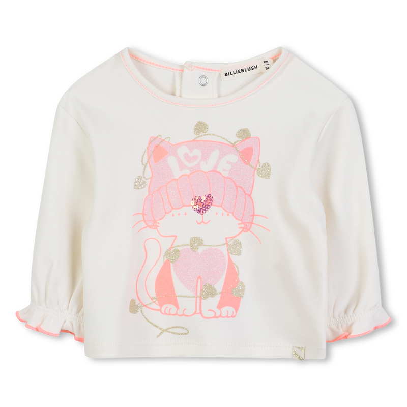 T-Shirt aus Baumwolle BILLIEBLUSH 
                        M&Auml;DCHEN