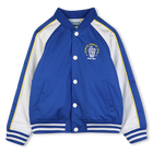 Jacke mit gestreiftem innenfutter KENZO KIDS 
                    JUNGE