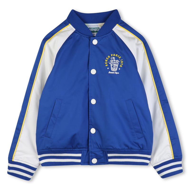 JACKE MIT GESTREIFTEM INNENFUTTER KENZO KIDS 
                        JUNGE