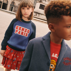 Volant-Rock mit Print KENZO KIDS 
                    M&Auml;DCHEN