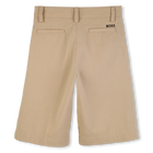 Bermudashorts aus leichtem gepr&auml;gtem stoff BOSS 
                    JUNGE