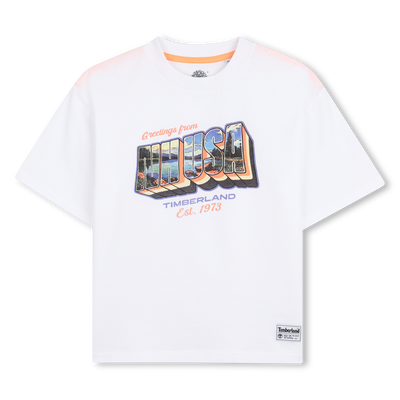 KURZ&Auml;RMELIGES T-SHIRT TIMBERLAND JUNGE