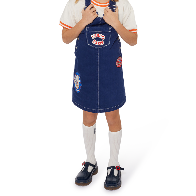 Leder-Ballerinas mit Schnalle KENZO KIDS 
                        M&Auml;DCHEN