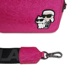 Handtasche aus zerknittertem Textil KARL LAGERFELD KIDS 
                    M&Auml;DCHEN