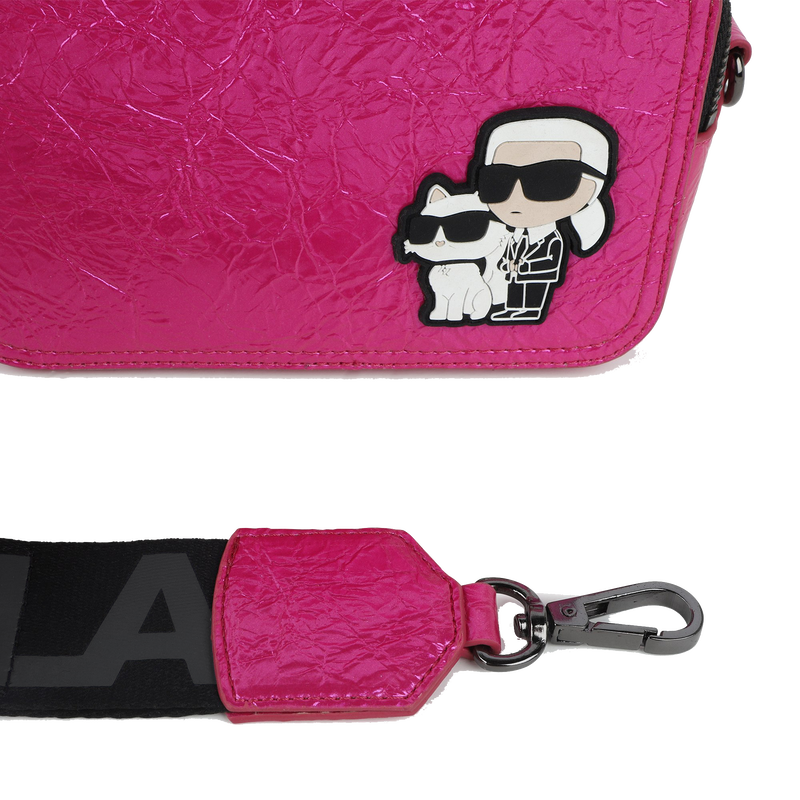 Handtasche aus zerknittertem Textil KARL LAGERFELD KIDS 
                        M&Auml;DCHEN