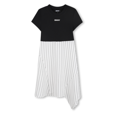 Festkleid aus Materialmix DKNY M&Auml;DCHEN