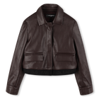 Jacke mit Rei&szlig;verschluss KARL LAGERFELD KIDS 
                    M&Auml;DCHEN